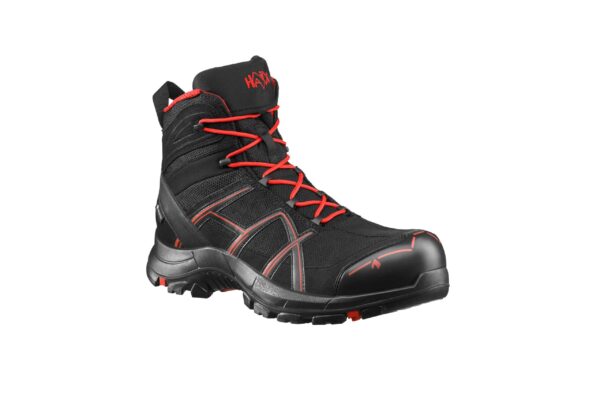 Haix hoge werkschoen Black Eagle 40.1 S3 zwart-rood