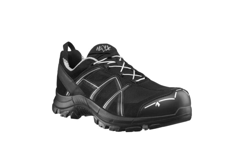 Lage werkschoen Haix Black Eagle 41.1 zwart-zilver S3S