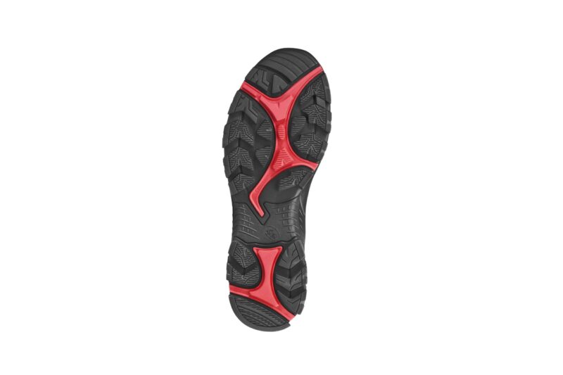 Lage werkschoen Haix Black Eagle 54 zwart-rood S7 - Afbeelding 2