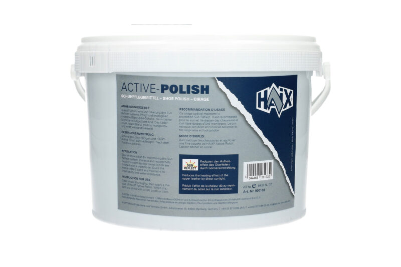 HAIX Schoenpoets zwart 2.5kg emmer